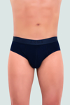 Picture of Erkek Bambu Slip Külot Düz Lacivert