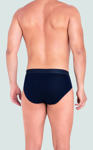 Picture of Erkek Bambu Slip Külot Düz Lacivert