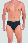 Picture of Erkek Bambu Slip Külot Düz Füme