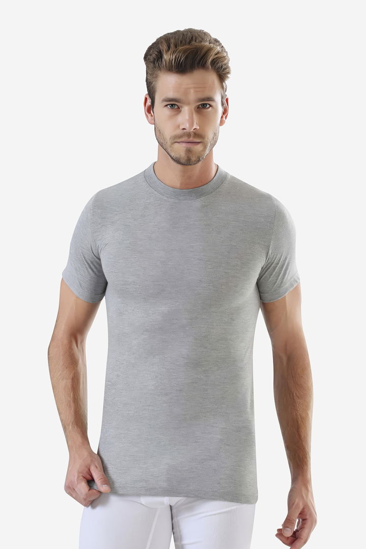 Picture of Erkek Sıfır Yaka T-Shirt Penye Süprem (%100 Pamuk)