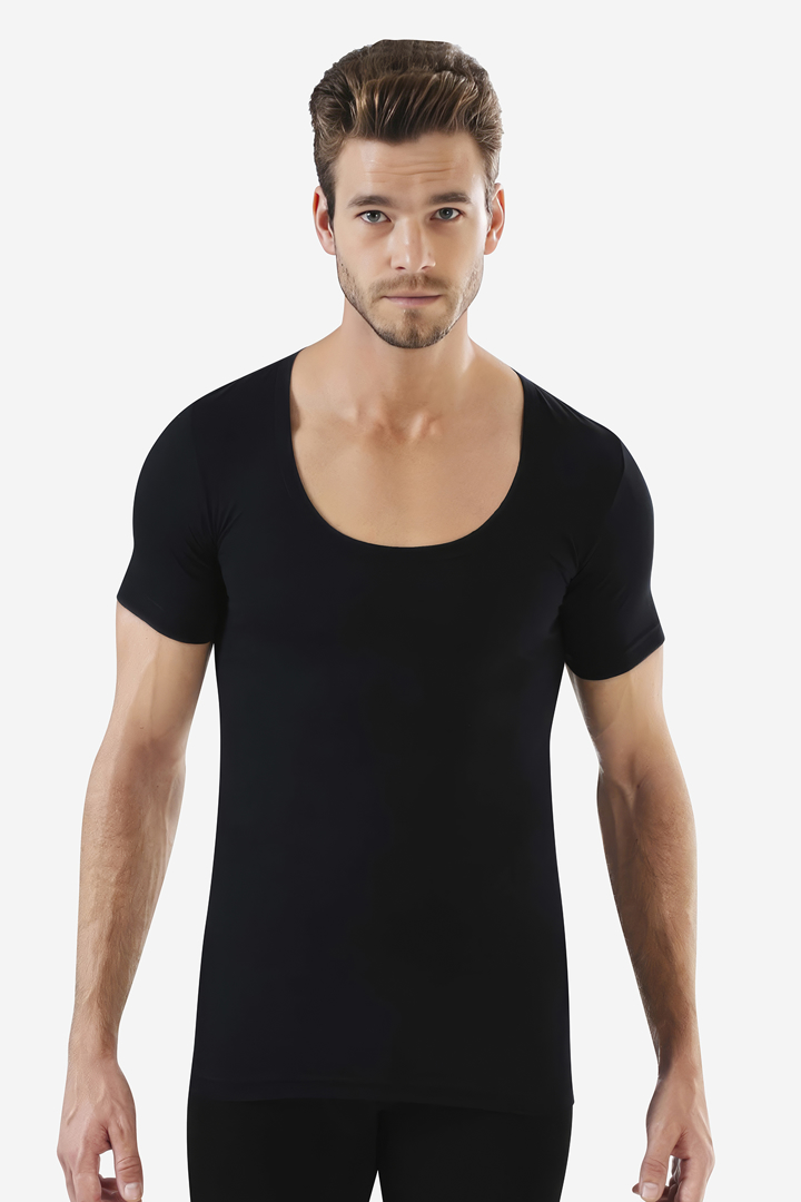 Picture of Erkek Bisiklet Yaka T-Shirt Penye Süprem (%100 Pamuk)