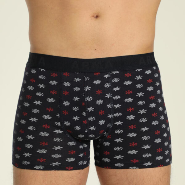 Desenli Erkek Boxer Likralı