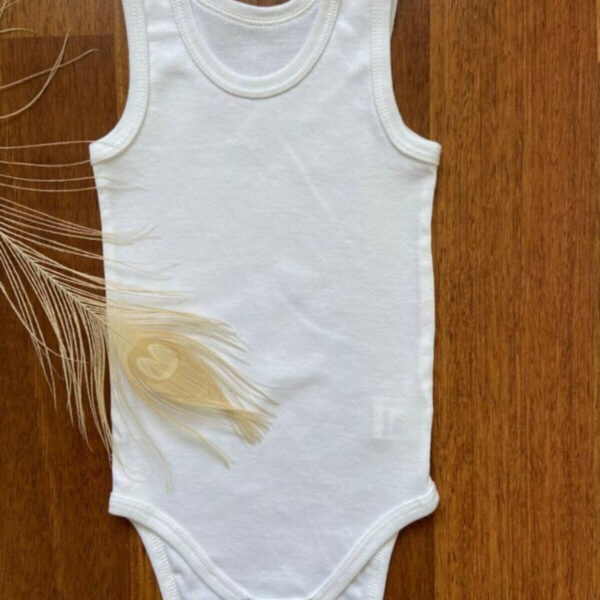 Sleeveless Baby Snap-Closure Bodysuit