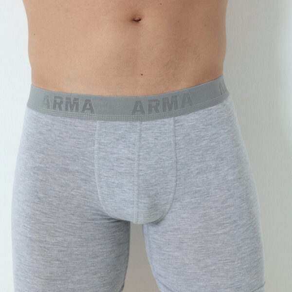 Men's Boxer Briefs with Elastane Long-Leg