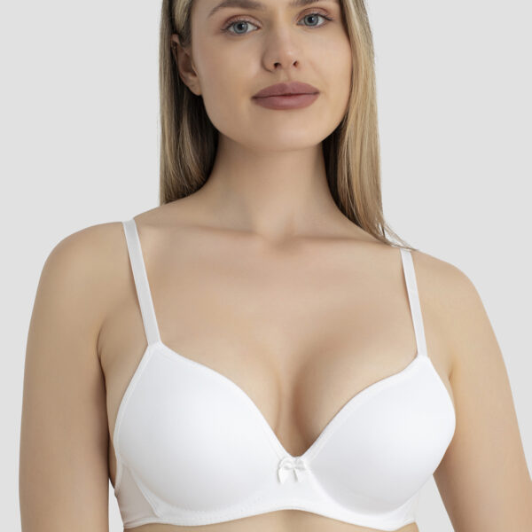 Women's Padded Supportive Underwired Shaping Bra White
