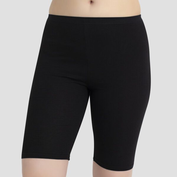 Women's Above-Knee Short Leggings with Elastane