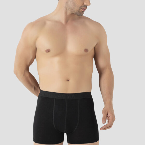 Men's Black Bamboo Boxer Briefs