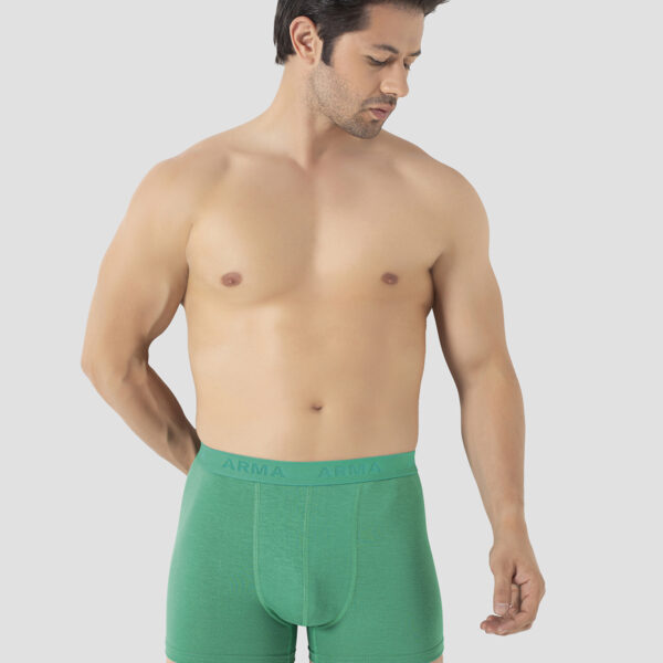 Men's Green Bamboo Boxer Briefs