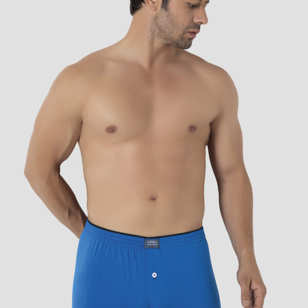 Düğmeli Erkek Boxer Süprem (%100 Pamuk)