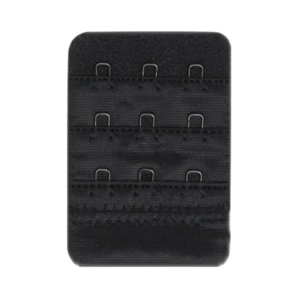 Women's Bra Extender 3-Hook Black Bra Extender